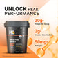 MuscleBlaze Biozyme Whey Protein PR Powder with 30g Protein| 3g Creatine Monohydrate |50mg AstraGin | Trustified Gold Certified