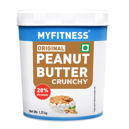 MYFITNESS Peanut Butter Original || 28% Protein| Classic Peanut Butter Spread