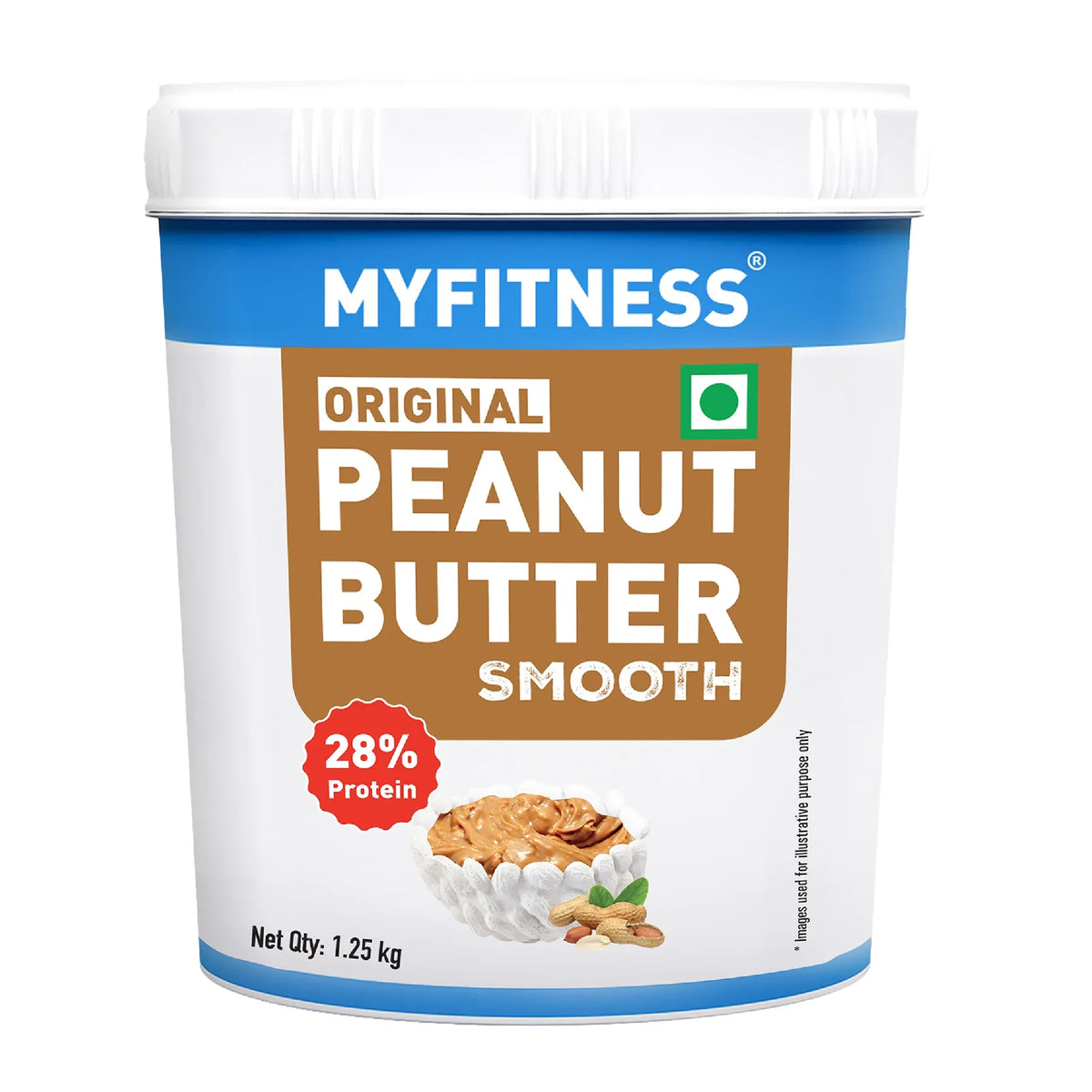 MYFITNESS Peanut Butter Original || 28% Protein| Classic Peanut Butter Spread