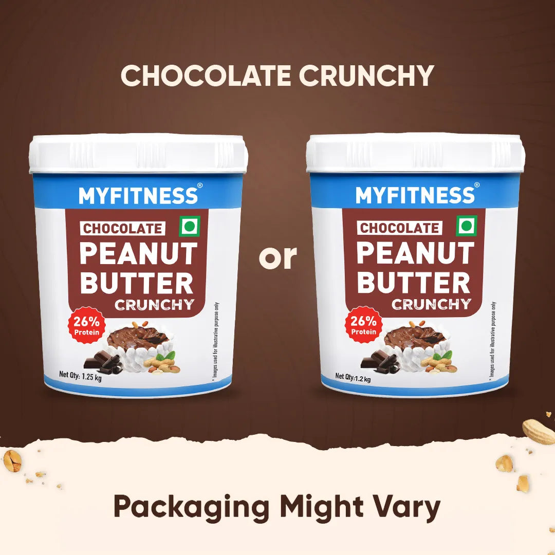 MYFITNESS Peanut Butter Chocolate | Tasty & Healthy Nut Butter Spread | Vegan | Cholesterol Free & Gluten Free | Zero Trans Fat