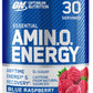 Optimum Nutrition (ON) Amino Energy - Pre Workout with Green Tea Extract | BCAA | Amino Acids | Energy Powder | 30 Servings