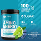 Optimum Nutrition (ON) Amino Energy - Pre Workout with Green Tea Extract | BCAA | Amino Acids | Energy Powder | 30 Servings