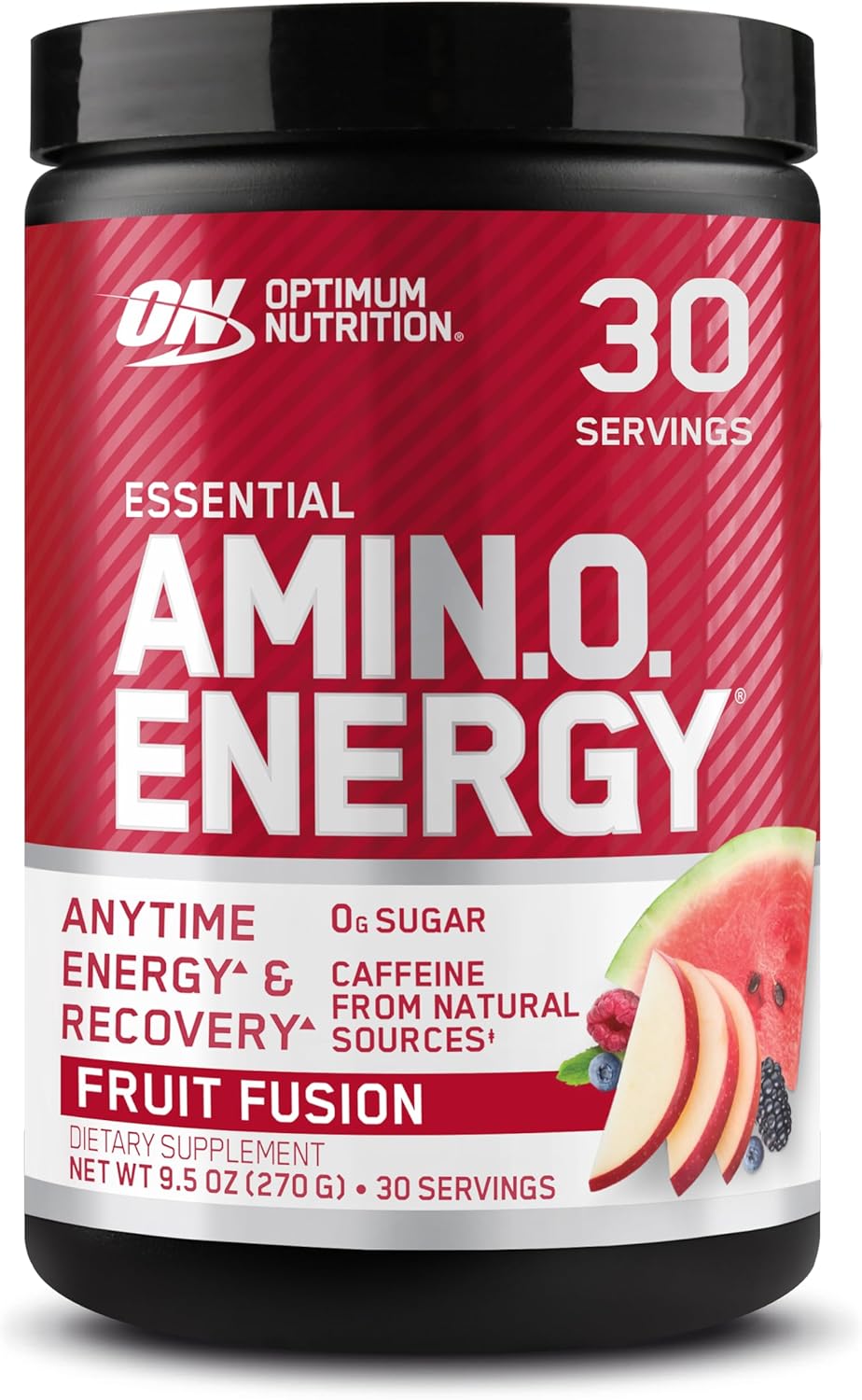 Optimum Nutrition (ON) Amino Energy - Pre Workout with Green Tea Extract | BCAA | Amino Acids | Energy Powder | 30 Servings