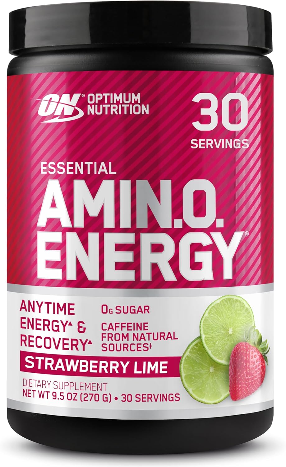 Optimum Nutrition (ON) Amino Energy - Pre Workout with Green Tea Extract | BCAA | Amino Acids | Energy Powder | 30 Servings
