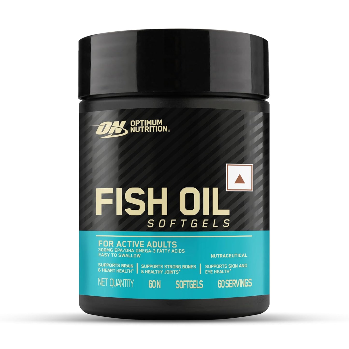 Optimum Nutrition (ON) Fish Oil | 300mg EPA/DHA Omega -3 Fatty Acids for Strong Bones-Healthy Joints| Brain| Heart| Skin & Eye Health