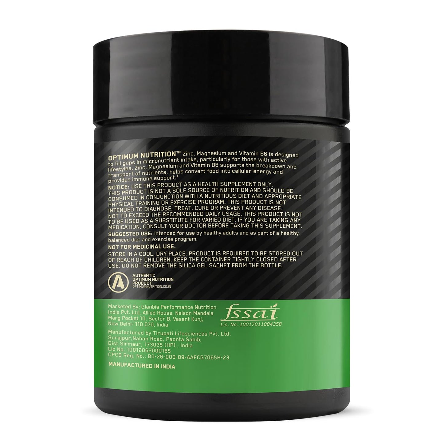 Optimum Nutrition (ON) Zinc Magnesium Aspartate (ZMA) |Muscle Strength| Metabolism| Immunity