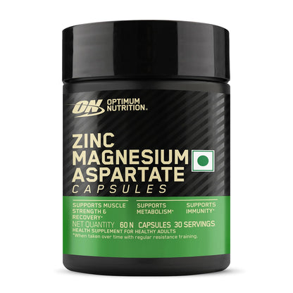 Optimum Nutrition (ON) Zinc Magnesium Aspartate (ZMA) |Muscle Strength| Metabolism| Immunity