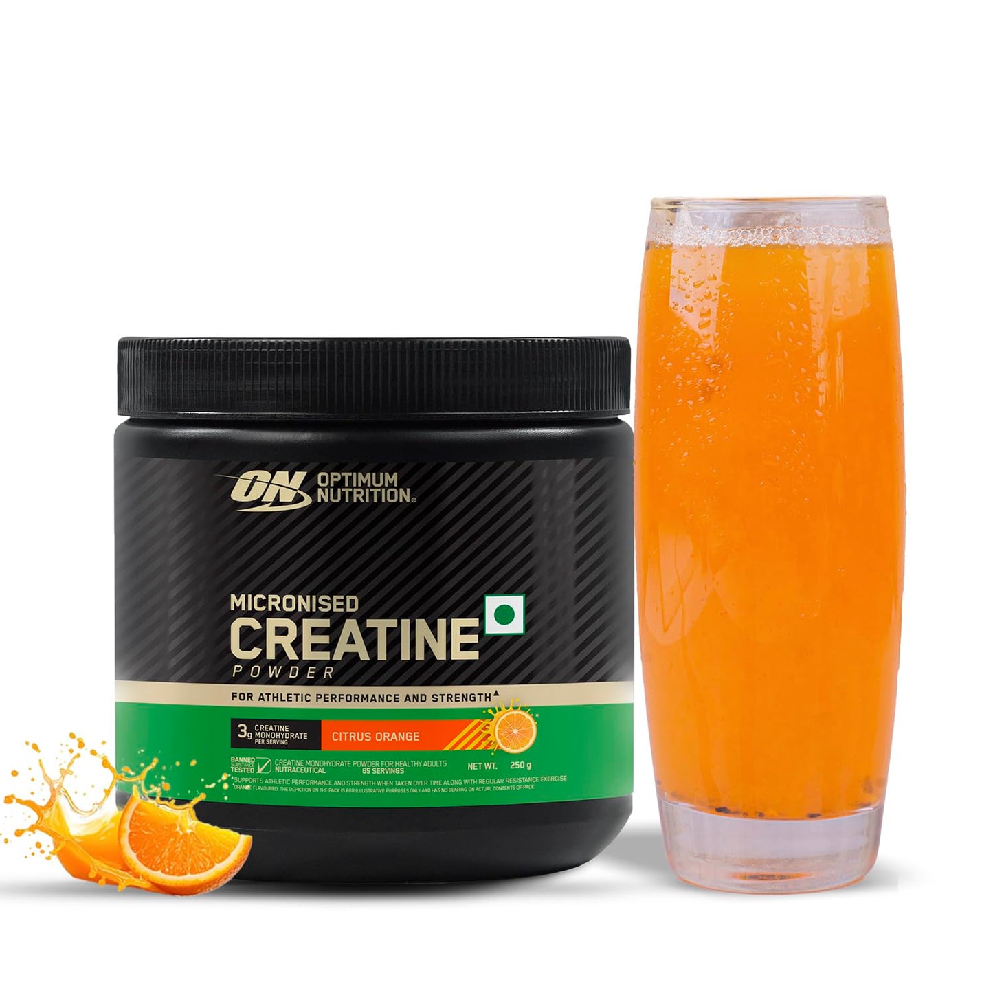 Optimum Nutrition (ON) Micronized Creatine Powder | 3g of 100% Creatine Monohydrate per serve | Supports Athletic Performance & Power