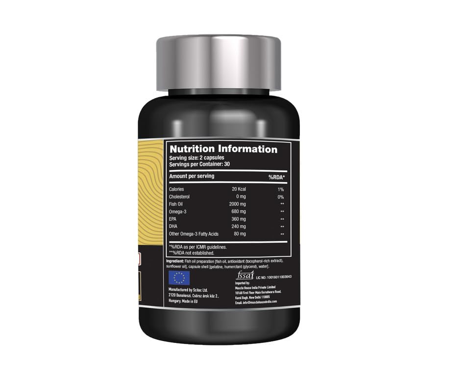 One Science Nutrition | Golden/Alaskan Fish Oil Daily Essentials |Boost Health with Omega-3