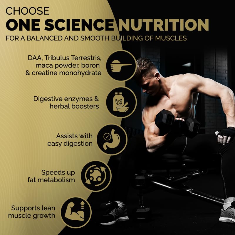 One Science Nutrition (OSN) Nitra Whey | DAA| Tribulus Terrestis| Maca powder and Boron & Creatine Monohydrate | 27g Protein, 3g Creatine, 5.2g Glutamine, 6.6g BCAA | 5 lbs