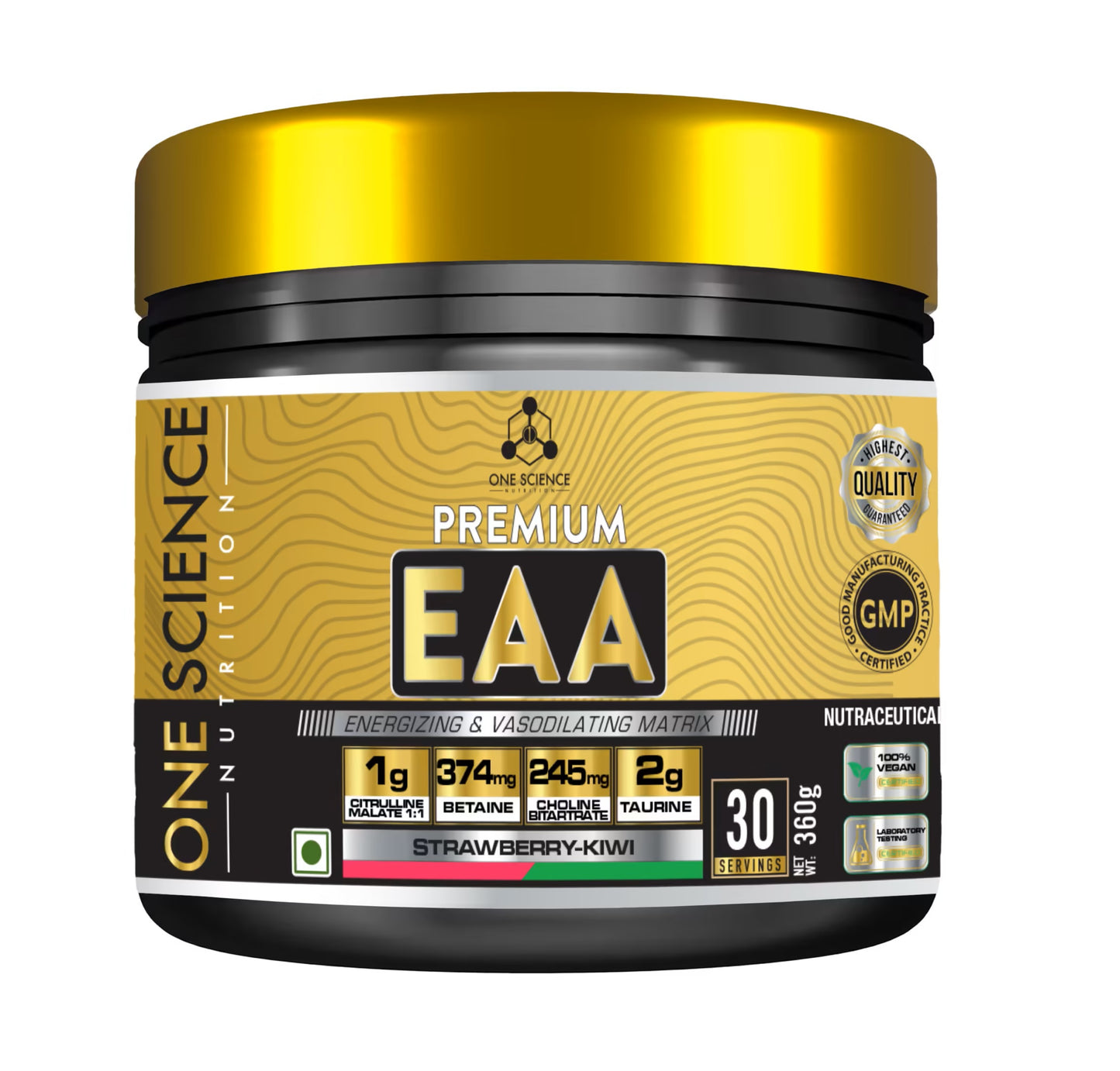 One Science Nutrition (OSN) EAA (Essential Amino Acids) Energizing and Vasodilating Matrix | Supports Muscle Growth & Performance Booster | [30 Serving] | 360G
