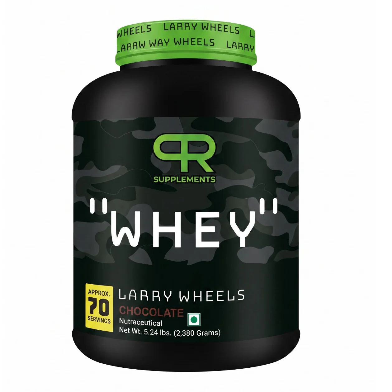PR Supplements Larry Wheels Whey Protein