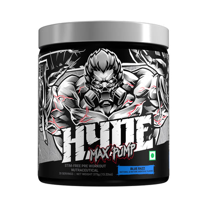 Prosupps Hyde Max Pump Pre workout Supplement | Caffeine Free Pre workout Supplement for Men and Women | Explosive Energy, Pump and Endurance | Taurine, L Citrulline, Beta Alanine