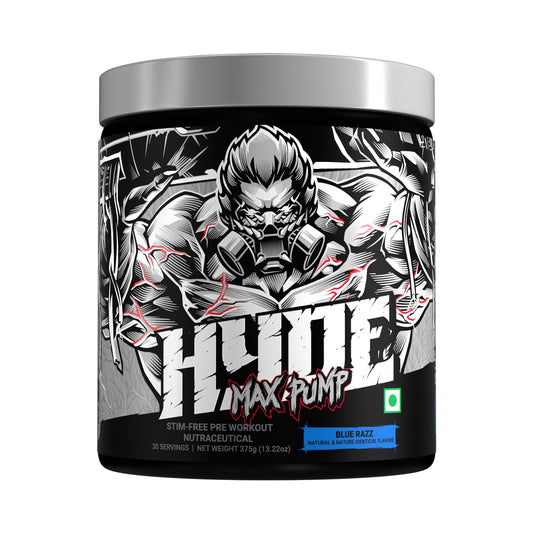 Prosupps Hyde Max Pump Pre workout Supplement | Caffeine Free Pre workout Supplement for Men and Women | Explosive Energy, Pump and Endurance | Taurine, L Citrulline, Beta Alanine