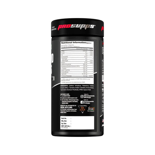 Prosupps Thermo Caps | Thermogenic Fat Burner & Metabolism Support