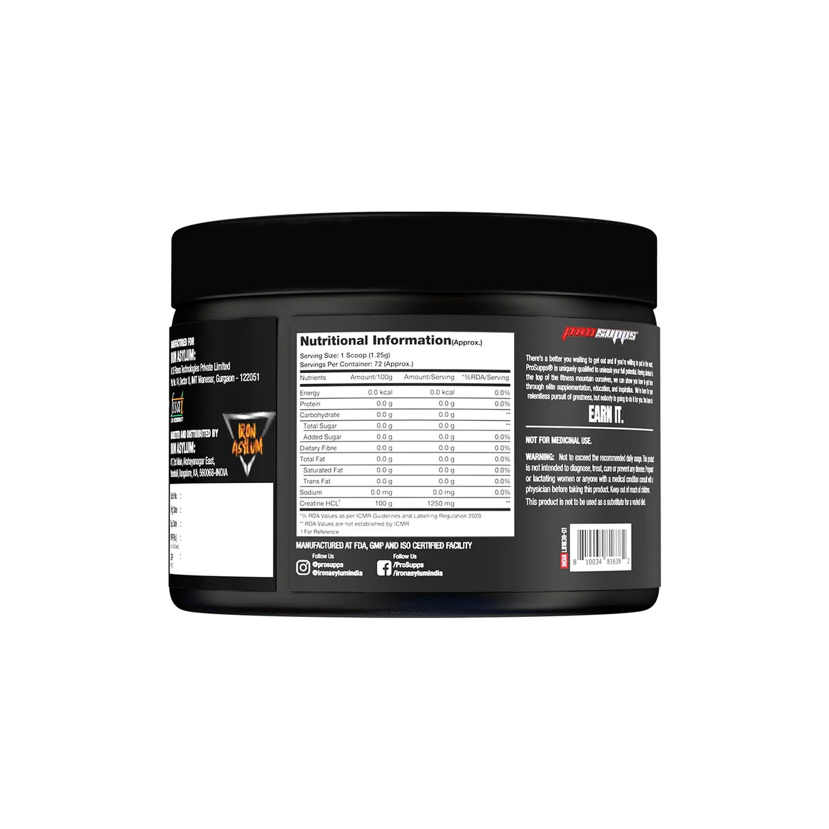 Prosupps Creatine HCL