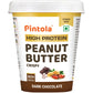 PINTOLA High Protein Dark Chocolate Peanut Butter | Added WHEY Protein| 30g Protein |6.2g Fiber| Gluten Free| Zero Trans Fat