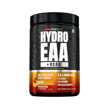 Prosupps Hydro EAA +BCAA Energy Drink for Recovery | Pre, Post, Intra workout Supplement | Essential Amino Acids | Muscle Protein Synthesis | Electrolytes| L-Glutamine| L-Arginine
