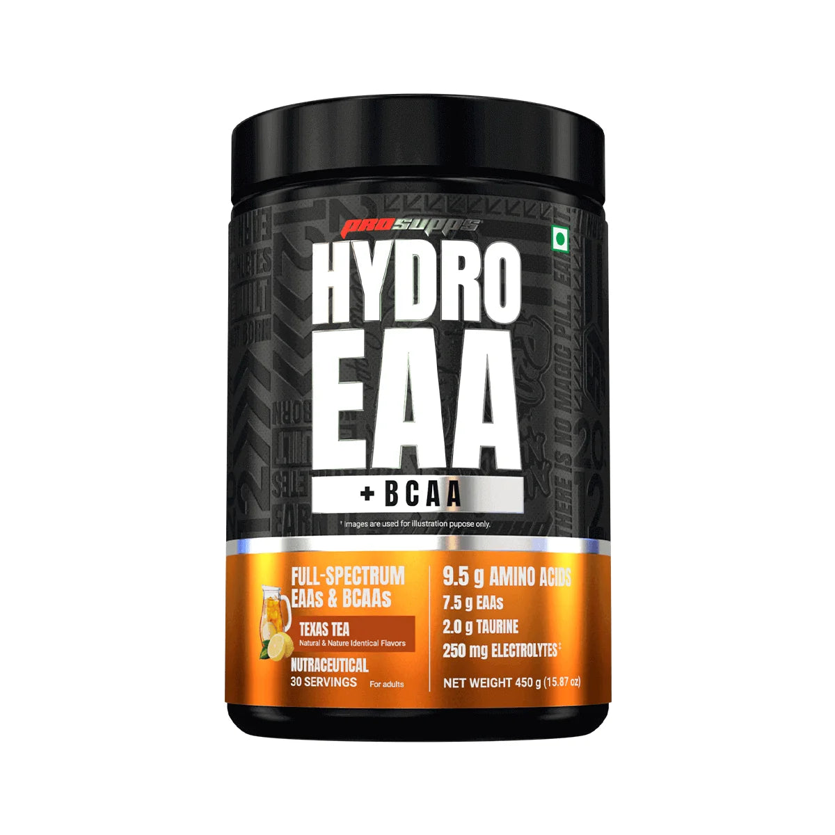 Prosupps Hydro EAA +BCAA Energy Drink for Recovery | Pre, Post, Intra workout Supplement | Essential Amino Acids | Muscle Protein Synthesis | Electrolytes| L-Glutamine| L-Arginine