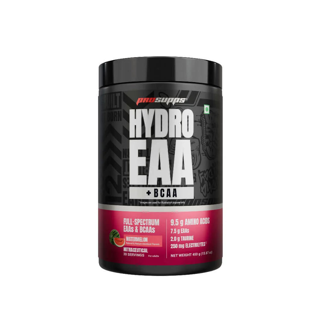 Prosupps Hydro EAA +BCAA Energy Drink for Recovery | Pre, Post, Intra workout Supplement | Essential Amino Acids | Muscle Protein Synthesis | Electrolytes| L-Glutamine| L-Arginine