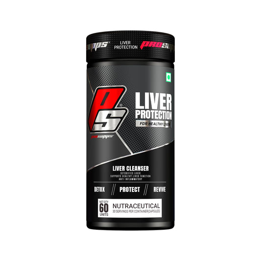 Prosupps Liver Protection Capsules for Healthy Liver | Liver Detox Supplement for Men and Women | Milk Thistle Extract| Garlic Extract and Turmeric Root Extract