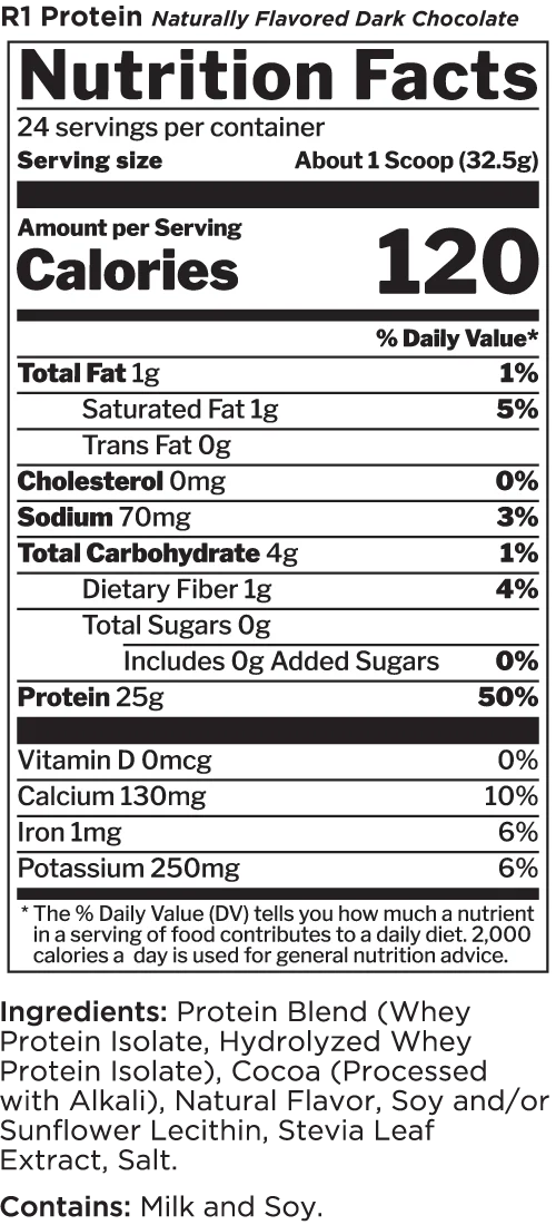 Rule 1 R1 Protein Whey Isolate