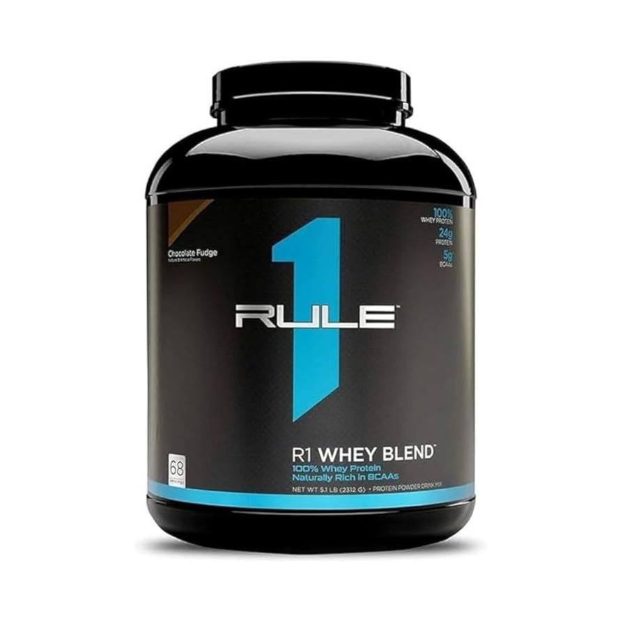Rule One Proteins | R1 Whey Blend | 24g Fast-Acting Whey Protein Concentrates | Isolates | and Hydrolysates Per Serving | with Naturally Occurring EAAs and BCAAs