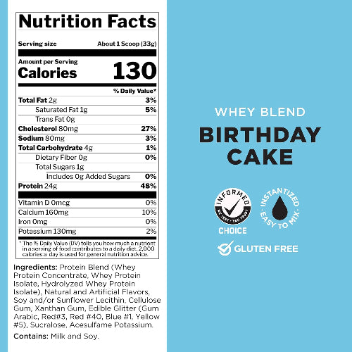 Rule One Proteins | R1 Whey Blend | 24g Fast-Acting Whey Protein Concentrates | Isolates | and Hydrolysates Per Serving | with Naturally Occurring EAAs and BCAAs