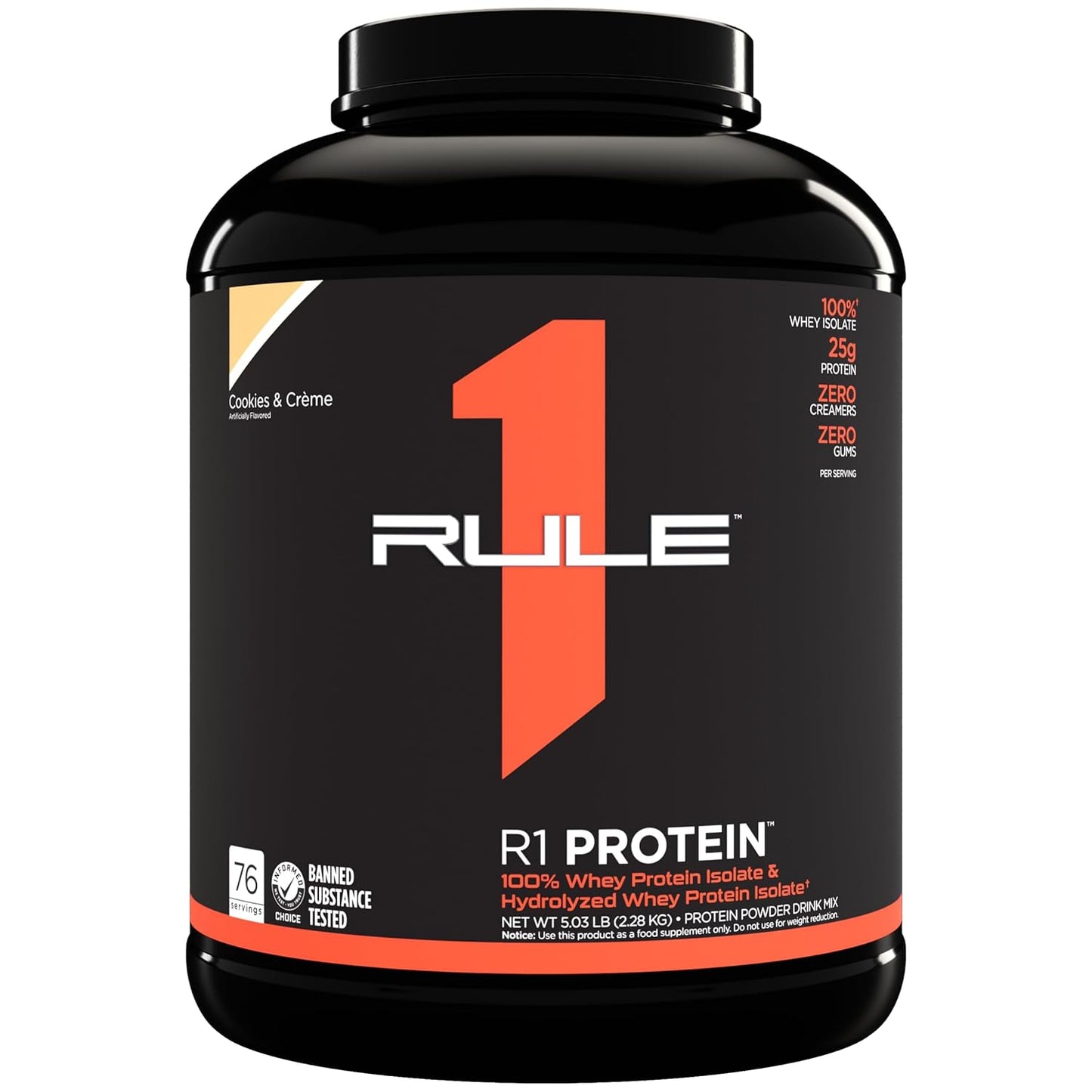 Rule 1 | R1 Protein HYDRO |ISO Protein | 5 lbs