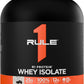 Rule1 Rule 1 R1 Protein Whey Isolate - with 25g Protein 6g BCAA Exclusively from Isolated Hydrolyzed Sources for Workout Recovery