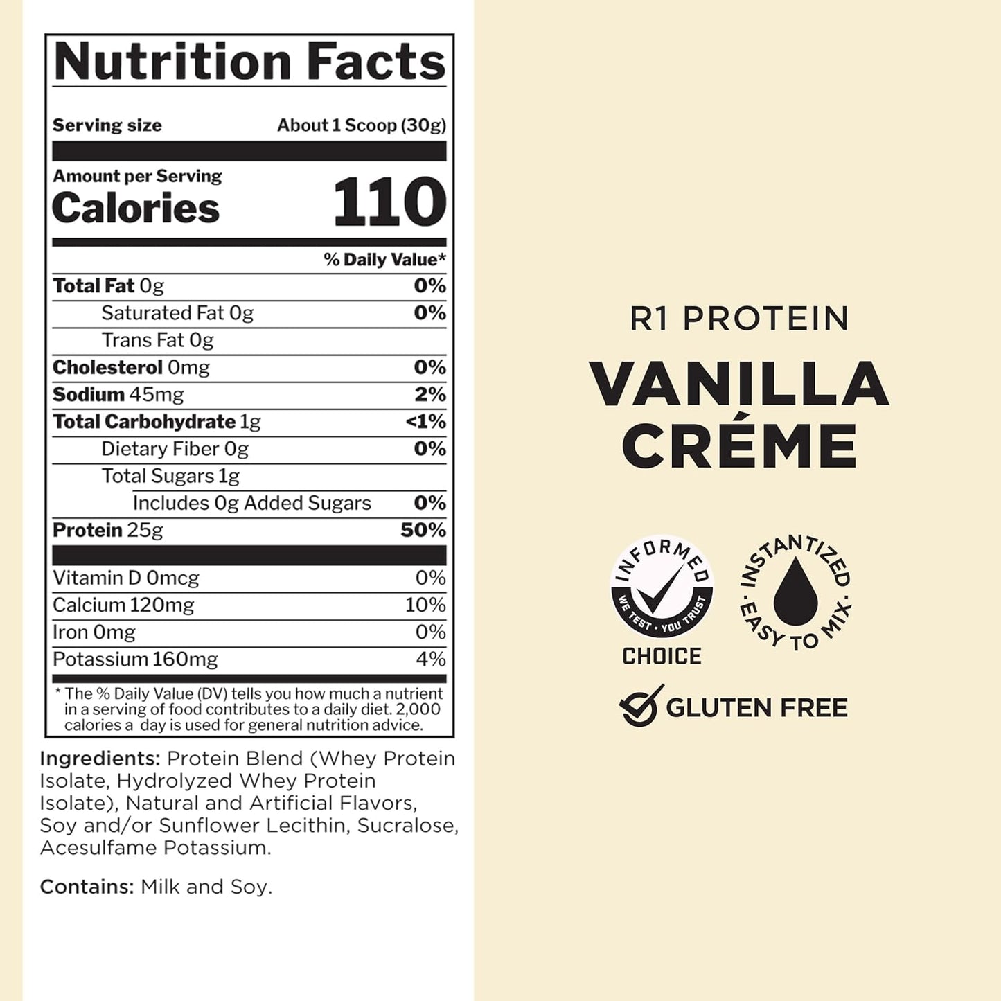 Rule 1 | R1 Protein HYDRO |ISO Protein | 5 lbs
