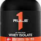 Rule1 Rule 1 R1 Protein Whey Isolate - with 25g Protein 6g BCAA Exclusively from Isolated Hydrolyzed Sources for Workout Recovery