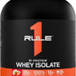 Rule1 Rule 1 R1 Protein Whey Isolate - with 25g Protein 6g BCAA Exclusively from Isolated Hydrolyzed Sources for Workout Recovery