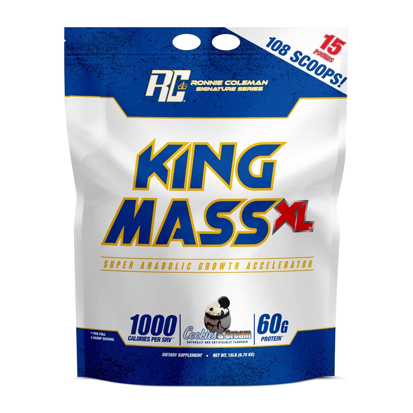 Ronnie Coleman Signature Series King Mass Premium Weight Gainer