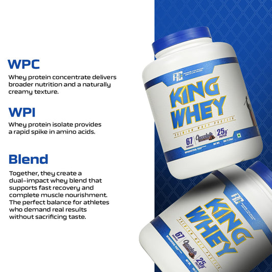 Ronnie Coleman Signature Series King Whey Protein| Premium Whey Protein Powder