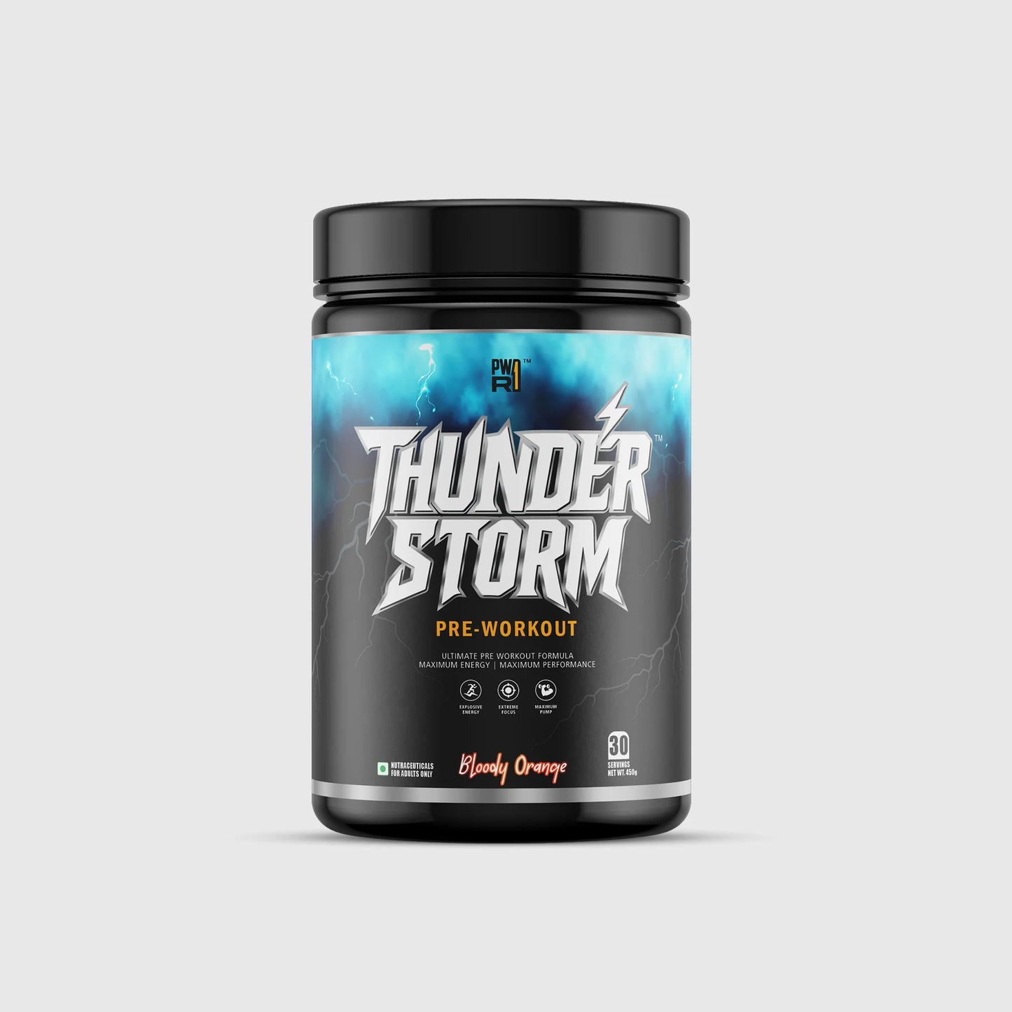 PWR1 Thunder Storm Pre-Workout