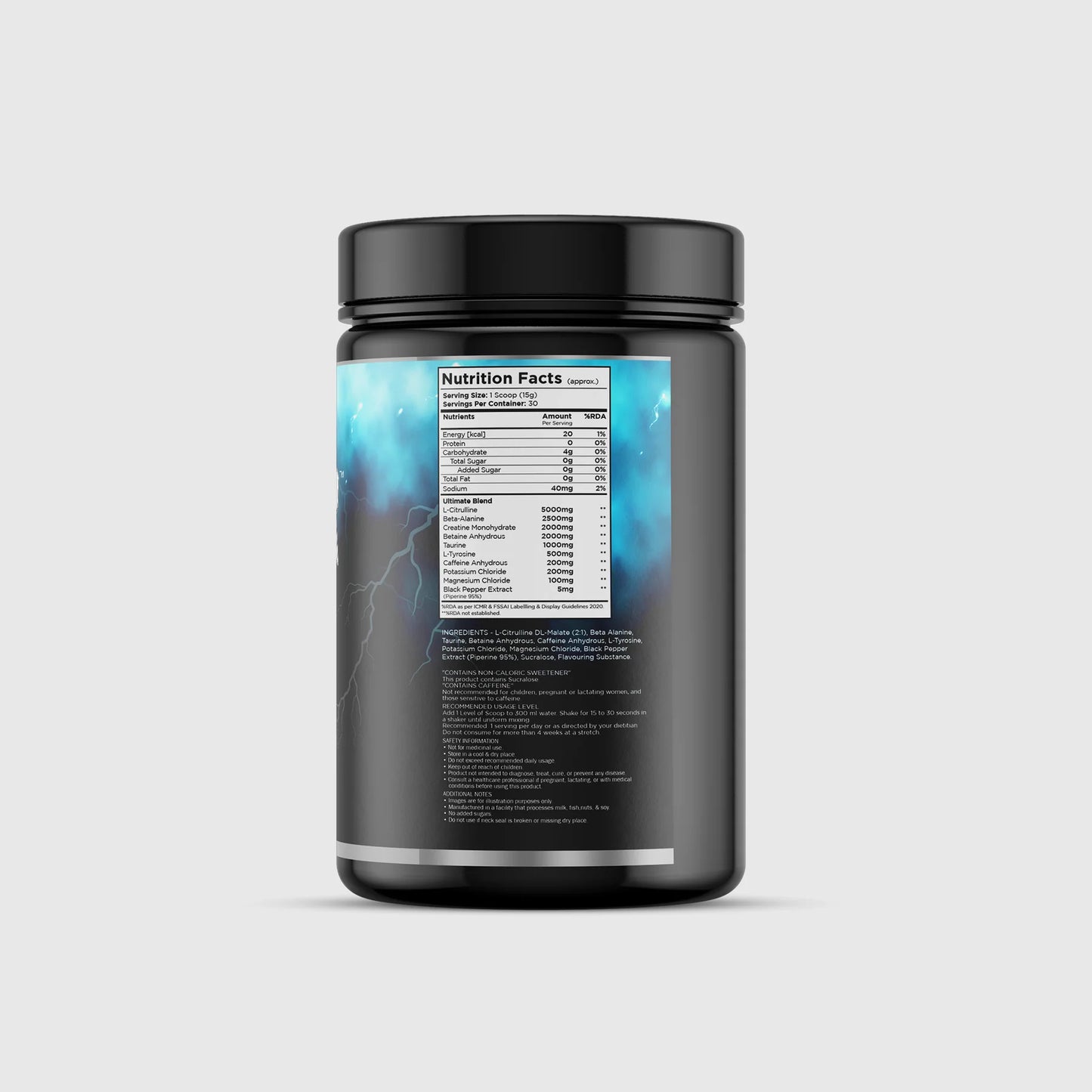 PWR1 Thunder Storm Pre-Workout