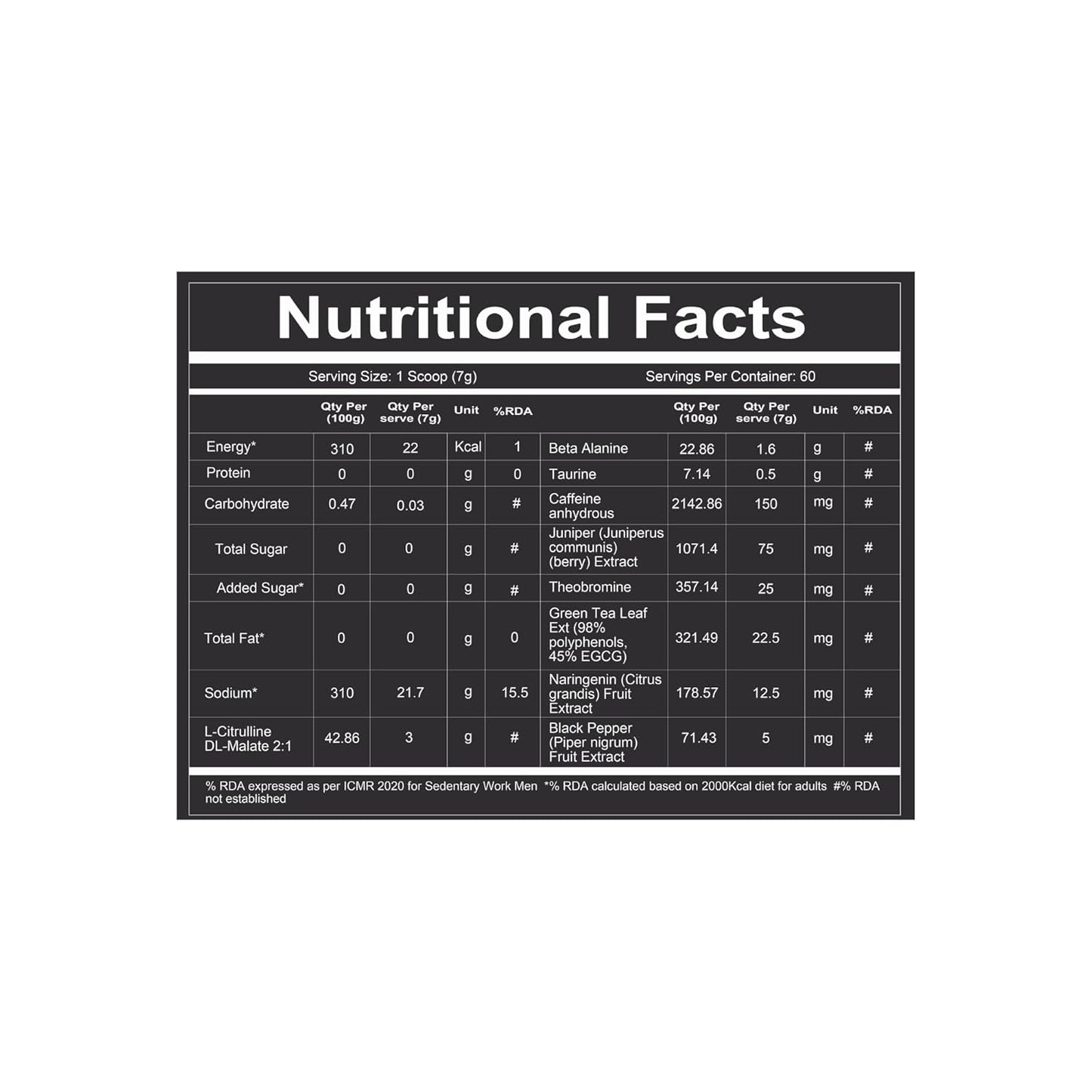 Redcon1 Total War | Pre Workout