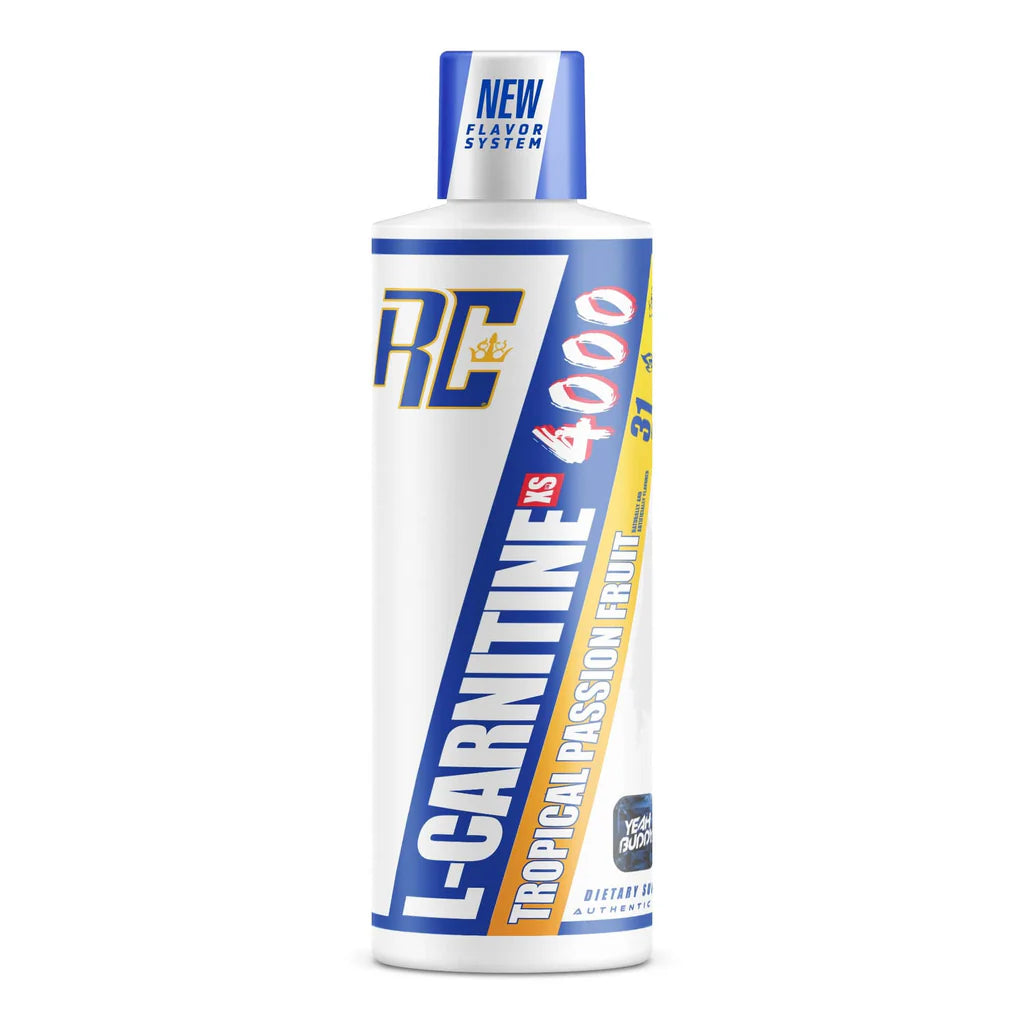 Ronnie Coleman Signature Series L Carnitine XS 4000 Liquid| Stimulant Free| Sugar Free| Zero Carbs| Lean Muscle Strength Support for Men & Women| 16 Oz