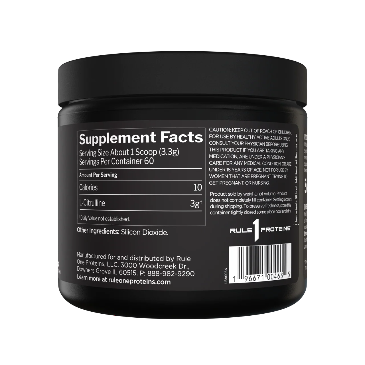 Rule1 CITRULLIINE 60 SERVINGS