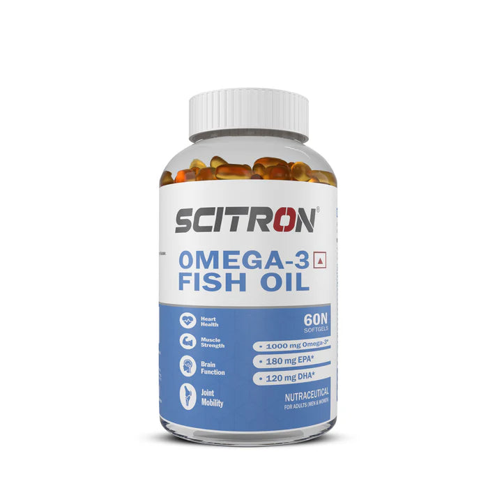 Scitron Omega-3 Fish Oil Softgel Capsule
