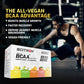 Scitron Advanced 100% VEGAN BCAA Variety Pack | Build Lean Muscle| Recover Faster | 5 Flavours Variety Box  |30 Servings |6 Single Servings of each flavour | Lemon Lime| Tender Coconut| Orange Burst| Peach Orange| Mango