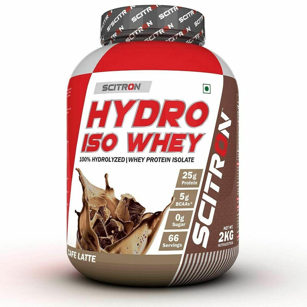 Scitron HYDRO ISO Whey |66 Servings | 25g Protein | 5g BCAAs | 0g Sugar| 4.4lbs (2kg)