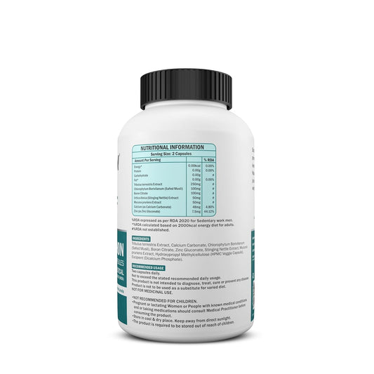 SCITRON TEST HIGH-DEF- 90N Capsules | Testosterone Booster Supplement For Men With Tribulus, Safed Musli, Boron Citrate, Urica Diocia & Mucuna Pruriens | Manage testosterone levels | Supports muscle growth management