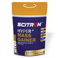 SCITRON Nitro Series Hyper Mass Gainer | 377 Kcal| 14g Protein| 78g Carbs| 3g Creatine Monohydrate| 2.92g BCAAs| 6.14g EAAs | Max Gains | Max Results