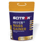 SCITRON Nitro Series Hyper Mass Gainer | 377 Kcal| 14g Protein| 78g Carbs| 3g Creatine Monohydrate| 2.92g BCAAs| 6.14g EAAs | Max Gains | Max Results