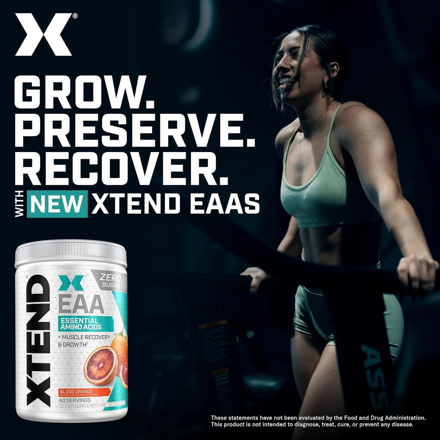 Scivation Xtend EAA Essential Amino Acids |Zero Sugar| Muscle Recovery and Growth