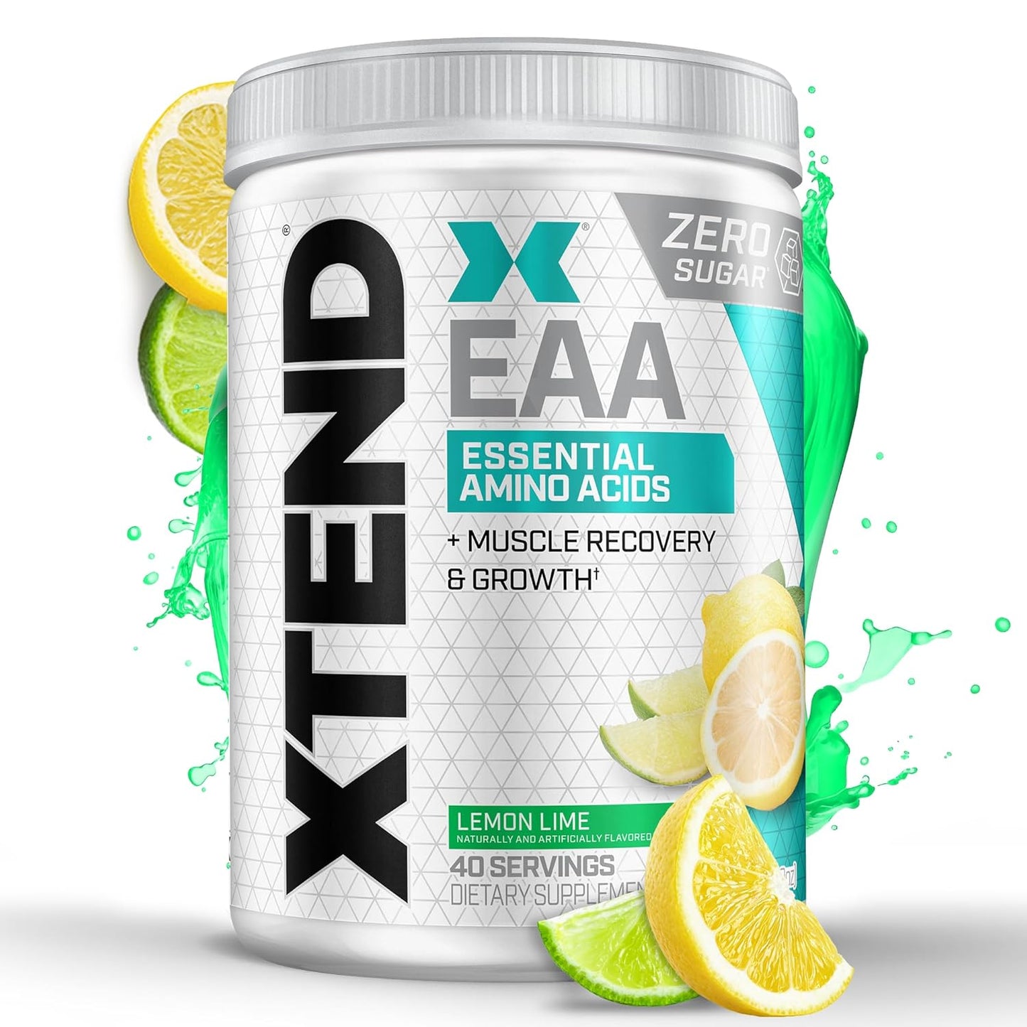 Scivation Xtend EAA Essential Amino Acids |Zero Sugar| Muscle Recovery and Growth