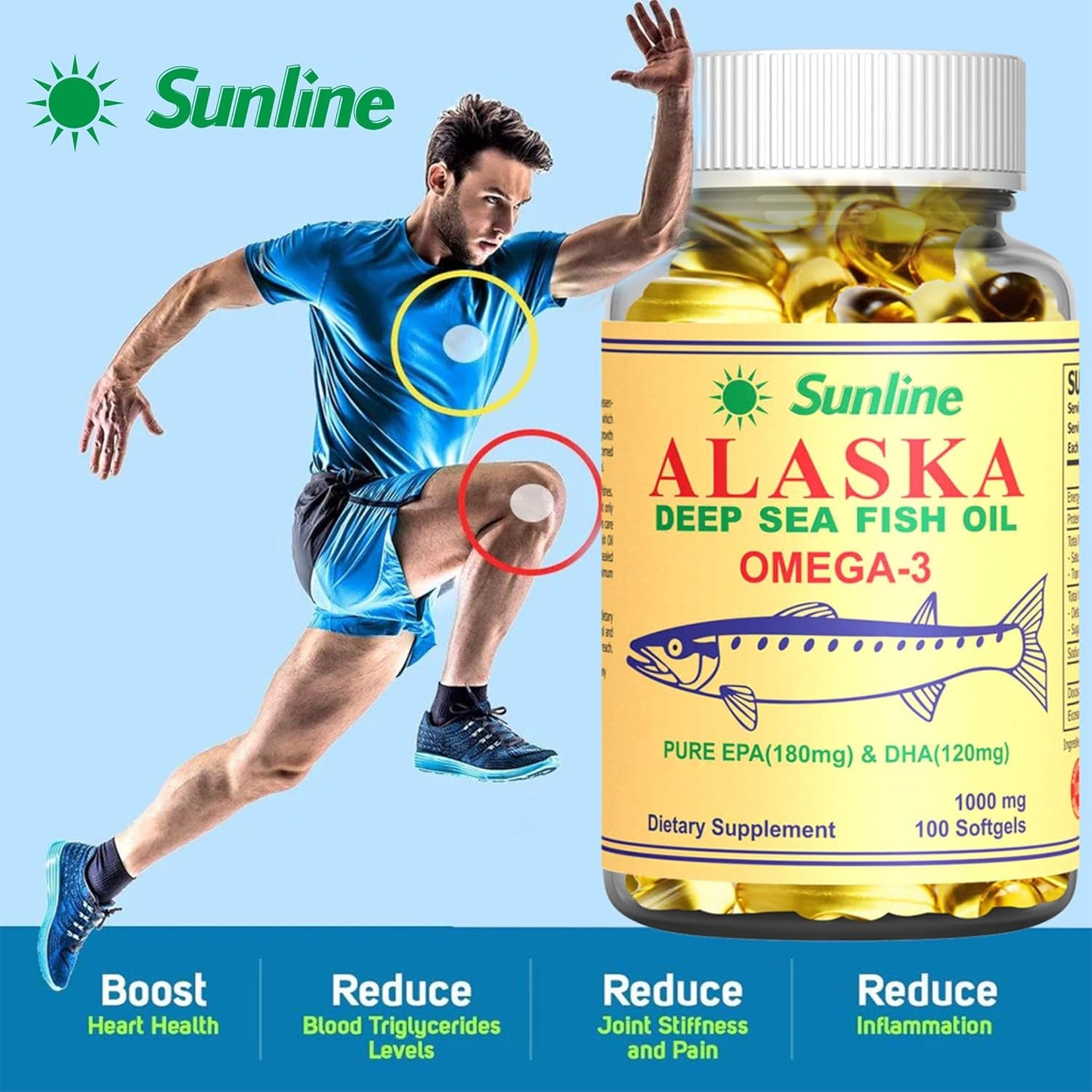 Sunline Alaska Deep Sea Fish Oil Omega-3