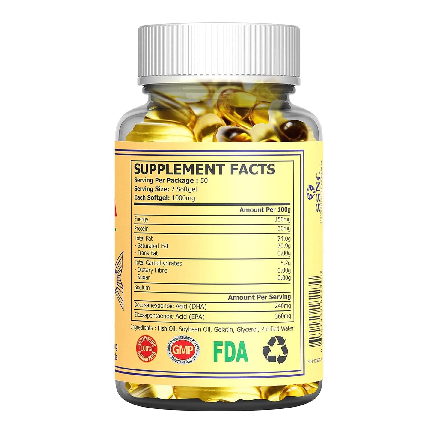 Sunline Alaska Deep Sea Fish Oil Omega-3